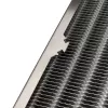 Radiátor Aqua-Computer airplex radical 4/480 — hliník/meď/nerez, 520×140×73 mm