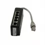 Synergy 21 S215232 - RJ45 - RJ45 - 0,15 m - čierna - sivá