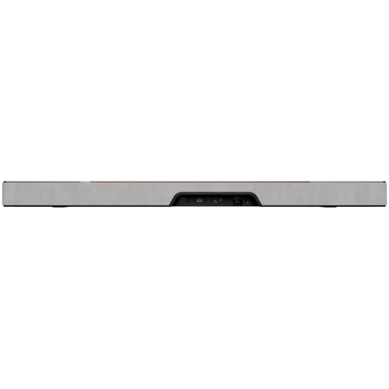 Soundbar reproduktor KLIPSCH 1073541 — 3.1.2 kanály, 100 W RMS, integrovaný subwoofer, sivý/orech