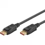 DisplayPort 2.1 kábel, certifikovaný, 16K @ 60 Hz, 80 Gbit/s (čierny, 1 meter, VESA certifikácia)