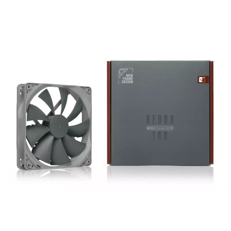 Noctua NF-P14S redux-1200 PWM 140mm skriňový ventilátor