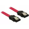 SATA kábel DeLOCK 84302 0,5 m červený