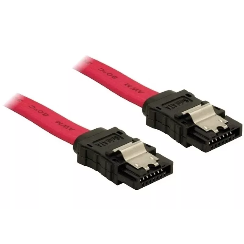 SATA kábel DeLOCK 84302 0,5 m červený