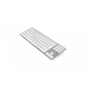 Klávesnica Matias FK408BTS-UK Bluetooth Tenkeyless hliníková strieborná — UK rozloženie