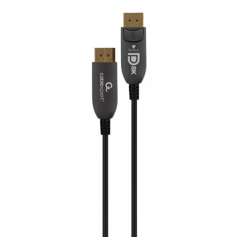 DisplayPort kábel Gembird CC-DP8K-AOC-10M 10 m čierny