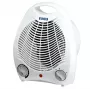 Elektrický teplovzdušný ventilátor NOVEEN FH03 — 2000 W, 2 výkonové stupne, nastaviteľný termostat, biely