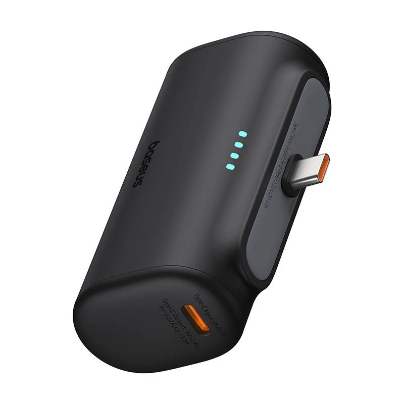 Baseus Compact P10068306113-00 lítium-iónová powerbanka 5000 mAh čierna