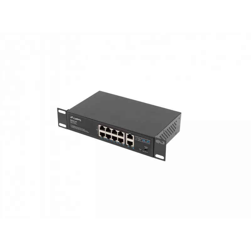 Neřízený switch Lanberg RSFE-8P-2GE-120