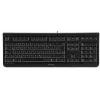 CHERRY KC 1000 klávesnica Home USB švajčiarske rozloženie čierna