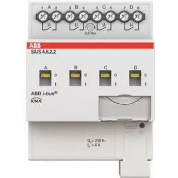 ABB Stotz S&J spínací aktor 4-násobný, 6A, REG SA/S4.6.2.2 (2CDG110254R0011)