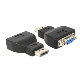 DeLOCK 65567 kábel, DisplayPort na VGA, čierny