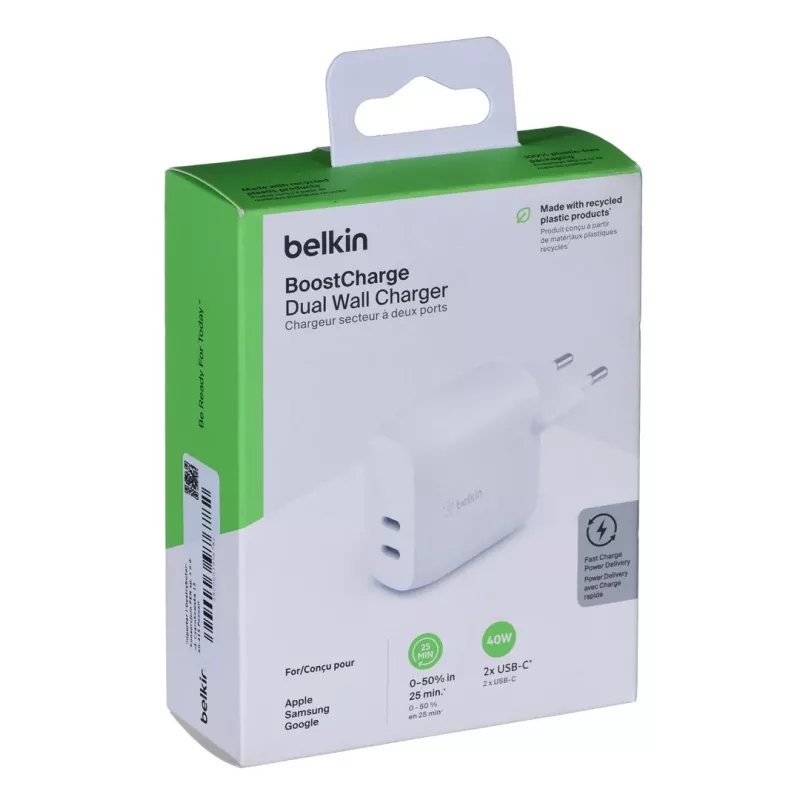 Belkin WCB006VFWH nabíjačka pre mobilné zariadenia smartfón, tablet biela AC interiér