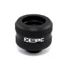 XSPC konektor G1/4 na 14 mm Hardtube, čierny matný - 8 kusov