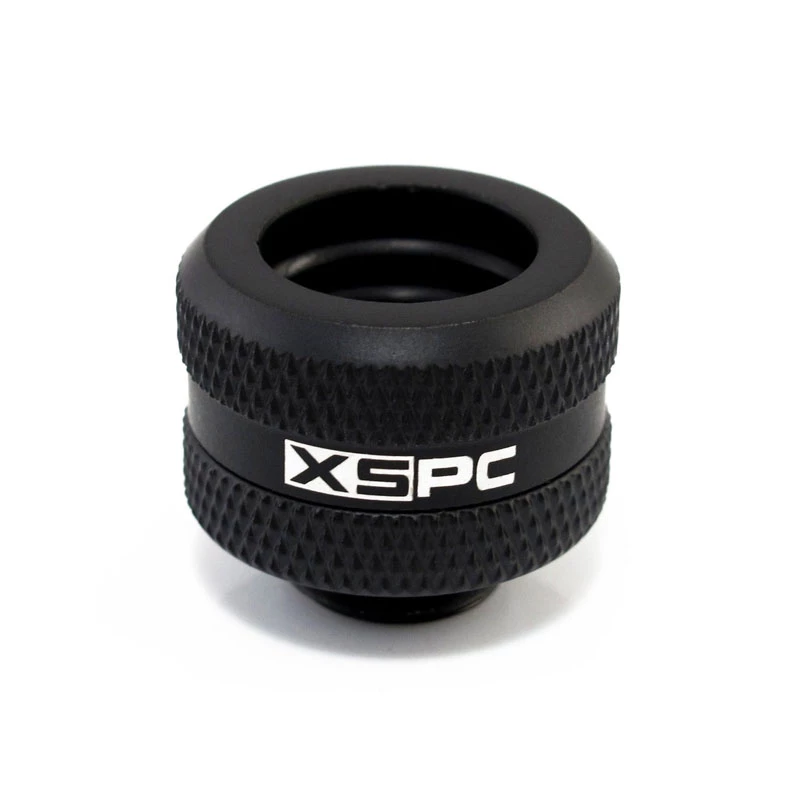 XSPC konektor G1/4 na 14 mm Hardtube, čierny matný - 8 kusov