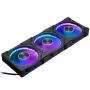 Phanteks D30-120 PWM Reverse Airflow D-RGB ventilátory do skrinky, 120 mm, čierne, balenie 3 ks