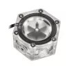 Indikátor prietoku BitsPower Hexagon Flow Indicator-RGB BP-HFI-RGB — RGB osvetlenie, šesťuholníkový dizajn