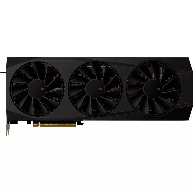 Grafická karta XFX Radeon RX 9070 XT — 16 GB GDDR6, 256-bit, PCIe 5.0, 3x DisplayPort 2.1, HDMI 2.1, 3 ventilátory