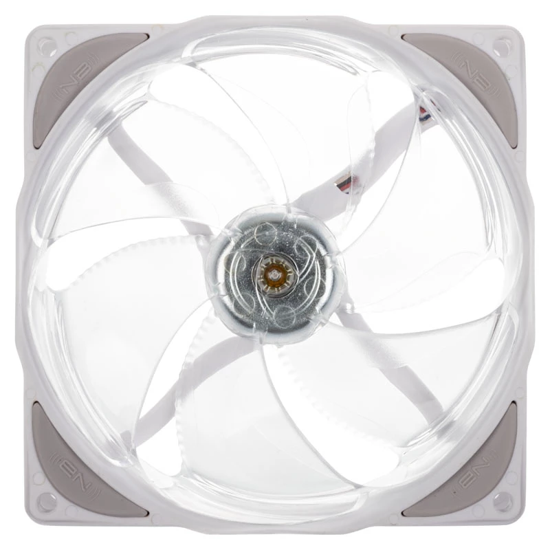 NOISEBLOCKER B12X-P 120 mm ARGB skriňový ventilátor biely