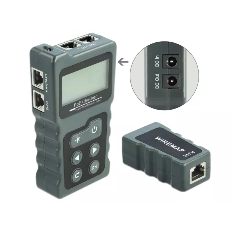 Tester sieťových káblov DeLOCK 63110