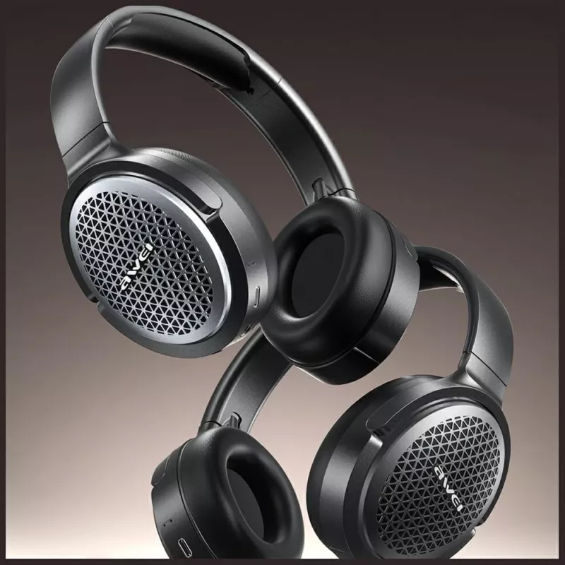 Awei Bluetooth slúchadlá AT78 ANC ENC 6.0 — bezdrôtové over-ear slúchadlá s ANC a ENC, Bluetooth 6.0