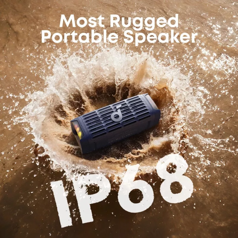 Prenosný Bluetooth reproduktor Anker Soundcore Boom 3i – 50 W, vodotesný, na batériu