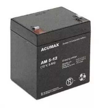 Batéria EMU AM 5-12 T2 VRLA AGM 12 V 5 Ah, bezúdržbová, odolná proti vibráciám