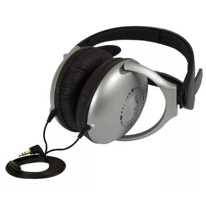 Koss | slúchadlá | UR18 | káblové | on-ear | potlačenie hluku | strieborná