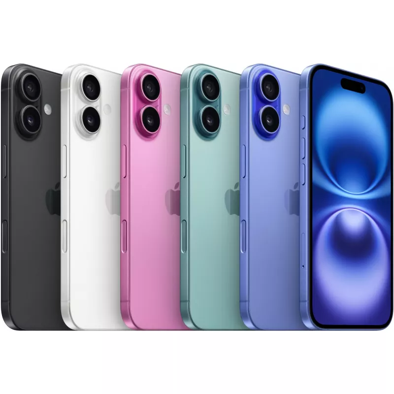 Apple iPhone 16 - 5G Smartphone - Dual-SIM / Interná pamäť 512 GB