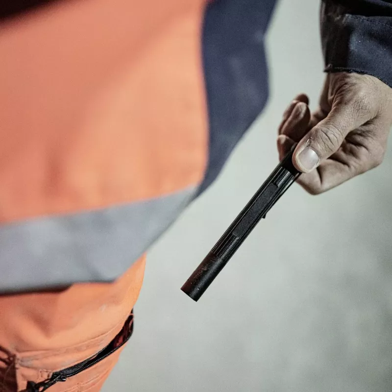 Ledlenser P4R čierna pierková lampa LED