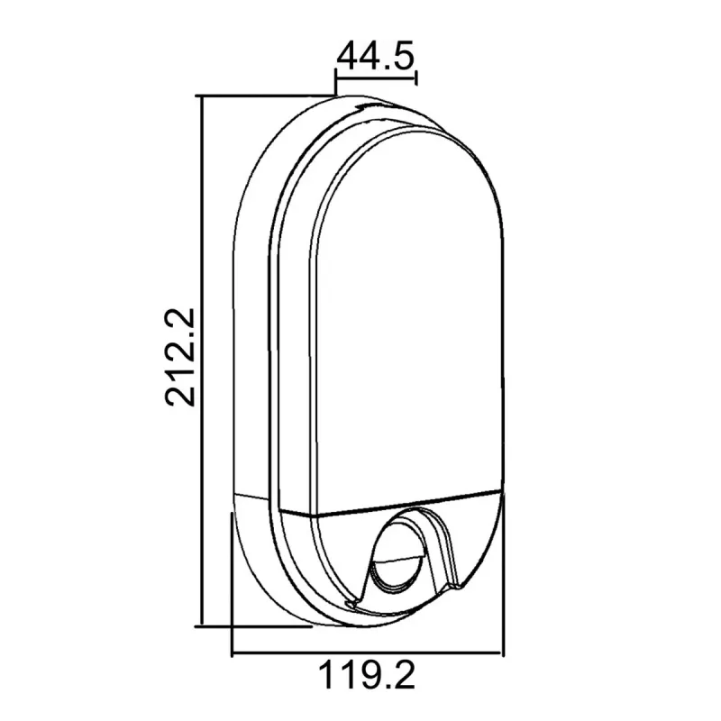 LED lampa MACLEAN MCE340G 15W 1100 lm — LED vonkajšie osvetlenie