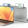 Indukčný držiak pre MacBook MagSafe čierny