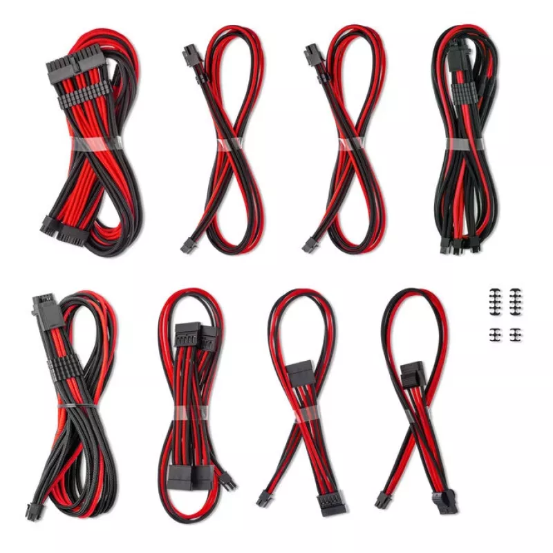 Dual StealthSense sada pre Corsair RMi, RMx červená