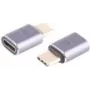 USB-C adaptér ShiverPeaks BS14-05039 USB-C na USB-C sivý