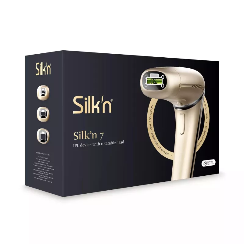 Epilátor Silk'n IPL 7 odstraňovanie chĺpkov zlatá SEV1PE1CC001