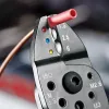 Knipex 97 21 215 krimpovacie kliešte krimpovací nástroj čierna, modrá, červená