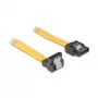 SATA kábel DeLOCK 82469 0,1 m žltý