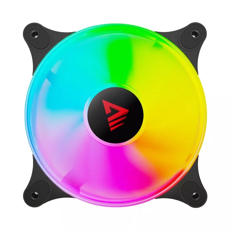 SAVIO Blast 120mm ARGB PWM ventilátor do skrine - čierny