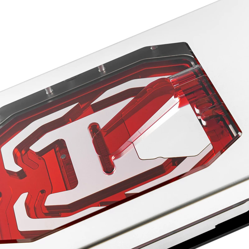Watercool Heatkiller V Pro RTX 4090 FE ARGB GPU vodný chladič – akrylová vrchná časť, niklové dno