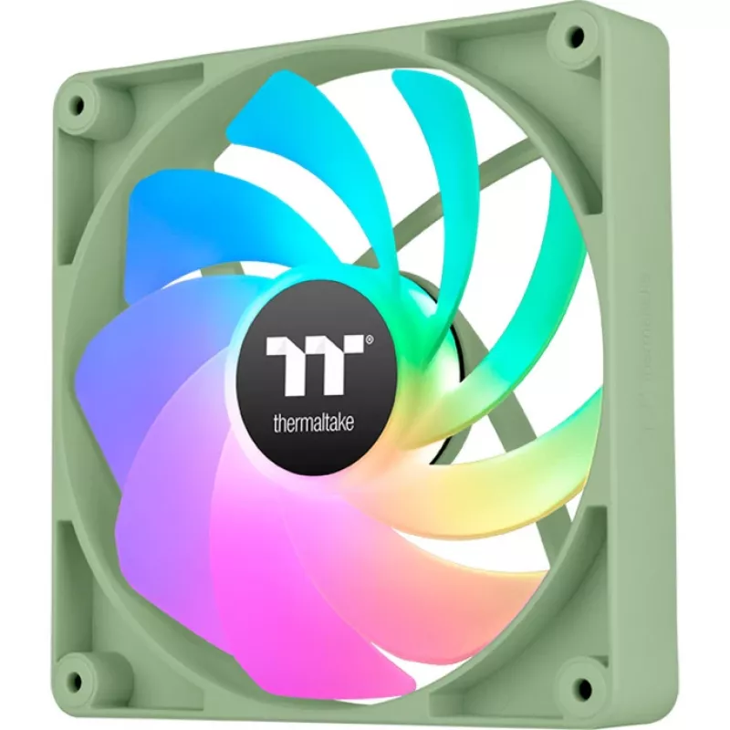 Ventilátor THERMALTAKE CT120 120 mm ARGB Sync svetlozelená, balenie 2 ks