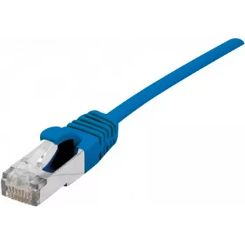 Dexlan sieťový kábel 858721 0,3 m Cat6a S/FTP RJ-45 modrý