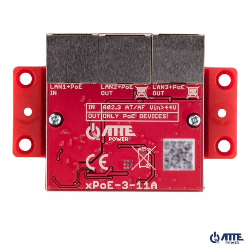 3-portový PoE switch ATTE xPoE-3-11A