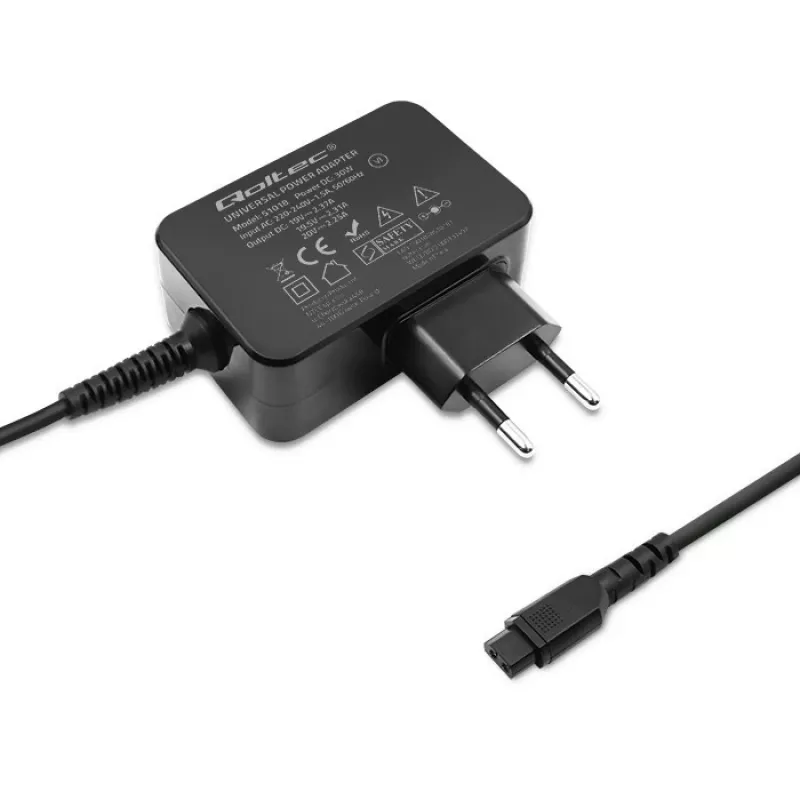 Napájací zdroj QOLTEC Universal 30W s 8 vymeniteľnými konektormi