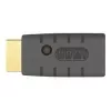 Adaptér HDMI (konektor samec) > HDMI (konektor samica), EDID emulátor (čierny)