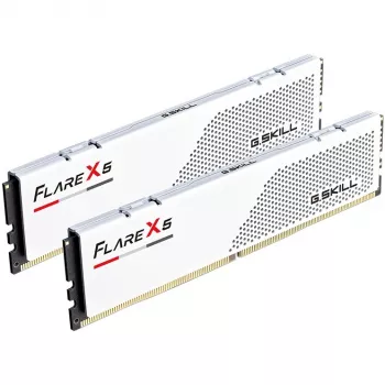 G.Skill Flare X5 F5-6000J2836G32GX2-FX5W, 64 GB, 2 x 32 GB, DDR5, 6000 MHz, 288-... - G.Skill Flare X5 F5-6000J2836G32GX2-FX5W. Komponent pre: PC