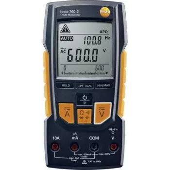 Testo Digitálny multimeter TRMS AC+DC 600 VAC 600 VDC 10 ADC (TESTO 760-2)