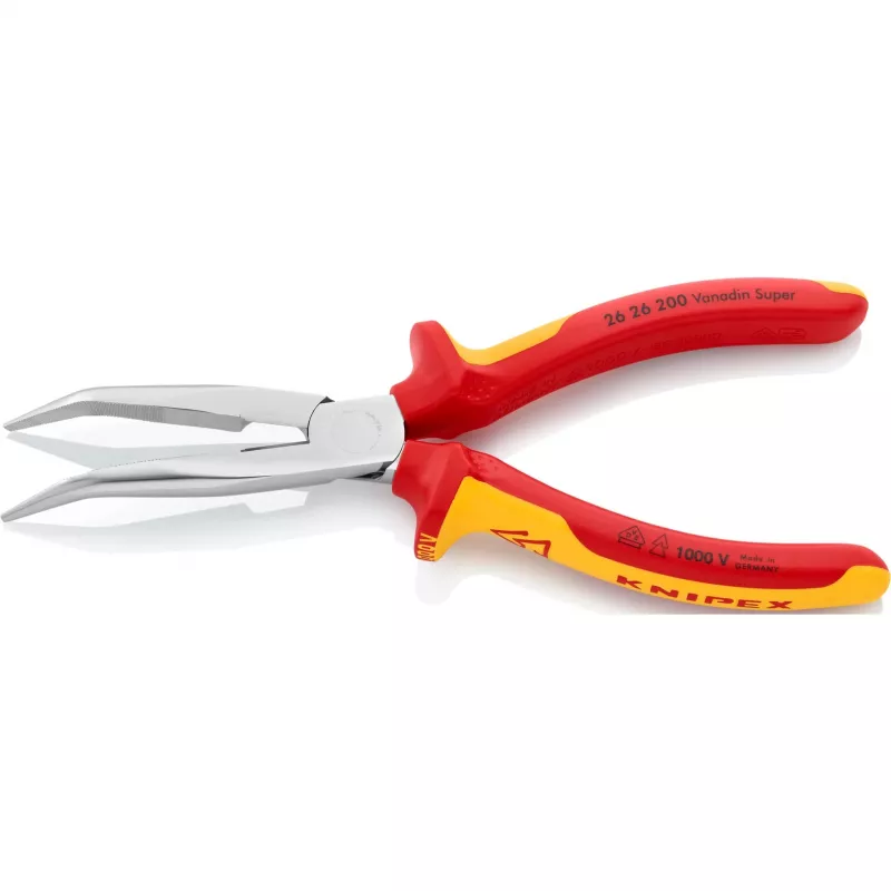 KNIPEX IZOLOVANÉ KLIEŠTE 1000V ZAHNUTÉ PREDĹŽENÉ 200mm
