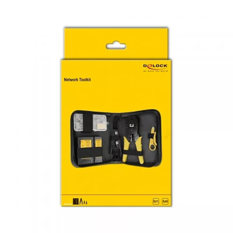 Sieťová sada nástrojov pre RJ45 a RJ11 DeLOCK 86696
