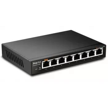Nespravovaný L2 Gigabit Ethernet switch Draytek VigorSwitch G1080 čierny