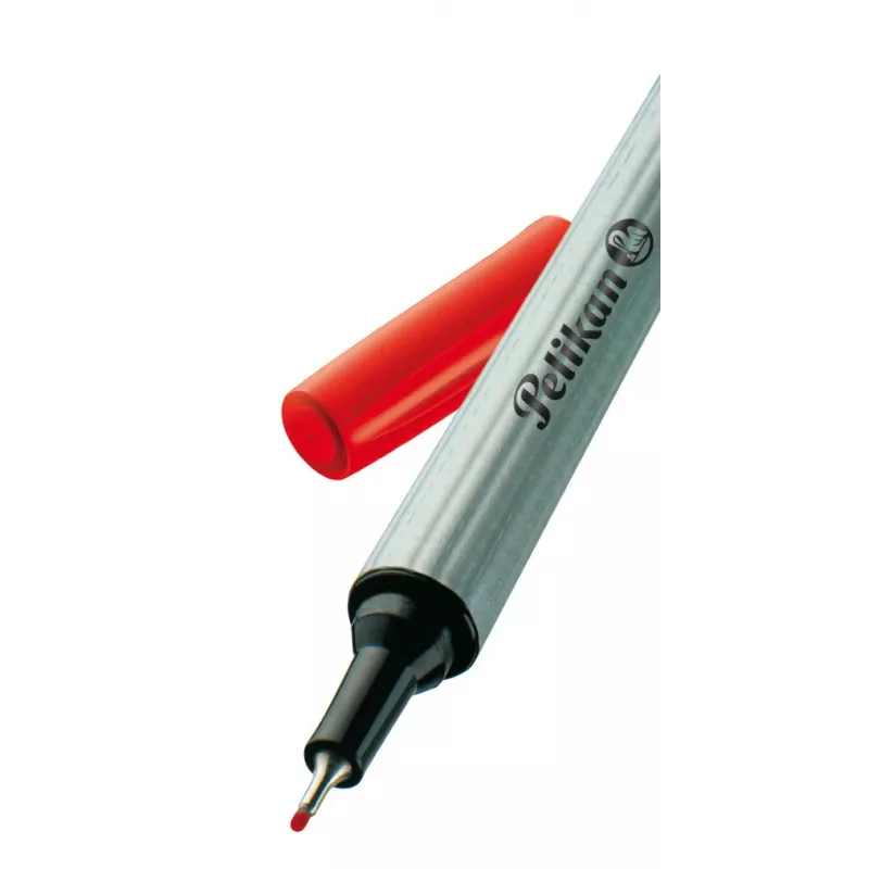 Pelikan Fineliner 96 Fine čierna modrá červená 3 kusy 0,4 mm