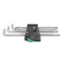 Wera 950/9 Hex-Plus 4 sada imbusových kľúčov, metrická, pochrómovaná